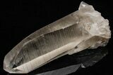 Striated Smoky Lemurian Quartz Crystal - Brazil #212532-2